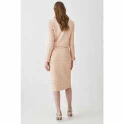 Best reviews of 🤩 KarenMillen Tweed Wrap Detail Midiaxi 👗 Skirt For Female ❤️ -Karen Millen Sales unnamed file 3391