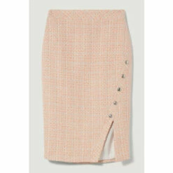 Best reviews of 🤩 KarenMillen Tweed Wrap Detail Midiaxi 👗 Skirt For Female ❤️ -Karen Millen Sales unnamed file 3392