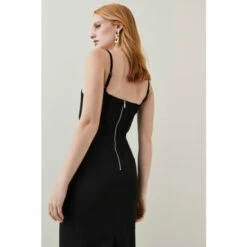 Deals 👏 KarenMillen Corded Lace Figure Form Woven Corset 👗 Dress For Female ✔️ -Karen Millen Sales unnamed file 3430