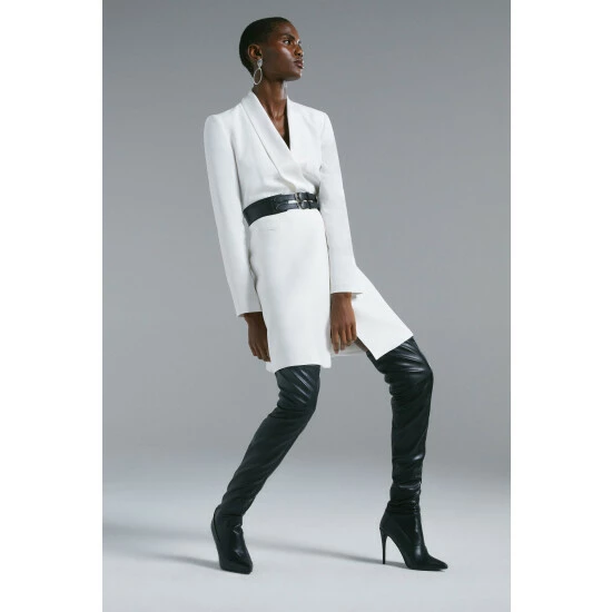 Deals โจ KarenMillen Tuxedo Wrap Mini ๐ Dress For Female ๐ 8 Deals โจ KarenMillen Tuxedo Wrap Mini ๐ Dress For Female ๐ - Image 8