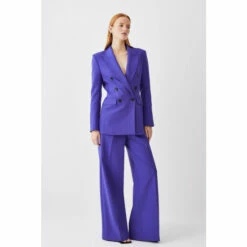 Best Sale ⭐ KarenMillen Clean Tailored Double Breasted Blazer For Female ✔️ -Karen Millen Sales unnamed file 3695