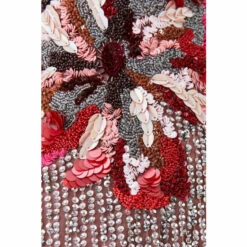 Promo 🥰 KarenMillen Tall Mixed Sequin & Beaded Fringed Mini 👗 Dress For Female 😉 -Karen Millen Sales unnamed file 3746