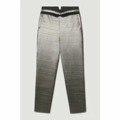 Brand new ✔️ KarenMillen Metallic Jacquard Waistband Detail Slim Leg Trouser For Female 🥰 -Karen Millen Sales unnamed file 3782