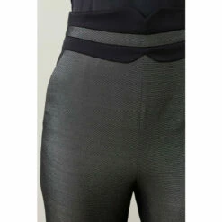 Brand new ✔️ KarenMillen Metallic Jacquard Waistband Detail Slim Leg Trouser For Female 🥰 -Karen Millen Sales unnamed file 3783