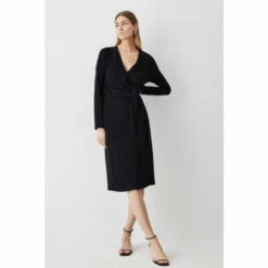 Coupon ๐งจ KarenMillen Premium Lightweight Fluid Crepe Drape Wrap Midi ๐ Dress For Female โจ 11 Coupon ๐งจ KarenMillen Premium Lightweight Fluid Crepe Drape Wrap Midi ๐ Dress For Female โจ -Karen Millen Sales unnamed file 380