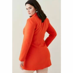 Best Sale 💯 KarenMillen Plus Size Corset Waist Blazer Mini 👗 Dress For Female 🧨 -Karen Millen Sales unnamed file 3845