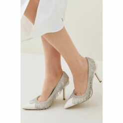 Deals 👏 KarenMillen Leather Diamante Tassel Heel For Female 🌟 -Karen Millen Sales unnamed file 3855