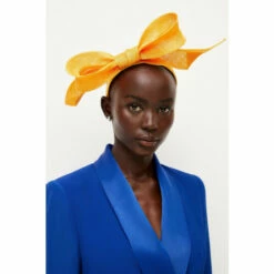 Cheap 🧨 KarenMillen Sinnamay Bow Headband Fascinator For Female 🤩 -Karen Millen Sales unnamed file 4016