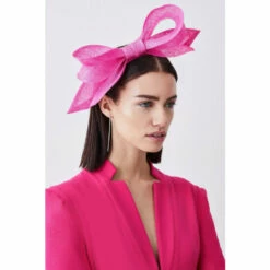 Cheap 🧨 KarenMillen Sinnamay Bow Headband Fascinator For Female 🤩 -Karen Millen Sales unnamed file 4017