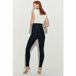 Brand new 😀 KarenMillen Bandage And Georgette Corset Style Jumpsuit For Female 🎁 -Karen Millen Sales unnamed file 4176