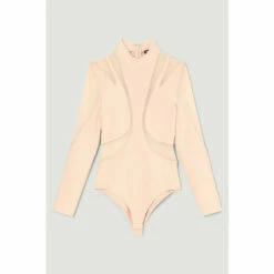 Brand new ✨ KarenMillen Cut Out Detail Mesh Bandage Bodysuit For Female 🥰 -Karen Millen Sales unnamed file 4186