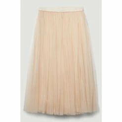 Discount ❤️ KarenMillen Lydia Millen Tulle Woven Maxi 👗 Skirt For Female 😍 -Karen Millen Sales unnamed file 4199