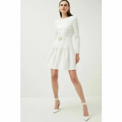 Deals ๐คฉ KarenMillen Long Sleeve Pleated Figure Form Crepe Mini ๐ Dress For Female ๐งจ 22 Deals ๐คฉ KarenMillen Long Sleeve Pleated Figure Form Crepe Mini ๐ Dress For Female ๐งจ -Karen Millen Sales unnamed file 4276