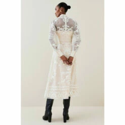 Top 10 😍 KarenMillen Lydia Millen Baroque Applique Woven Midi For Female 👏 -Karen Millen Sales unnamed file 43