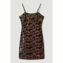 Coupon ❤️ KarenMillen Premium Sequin Crepe Strapless Mini 👗 Dress For Female 🎁 -Karen Millen Sales unnamed file 4381