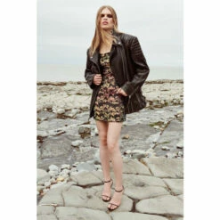 Coupon ❤️ KarenMillen Premium Sequin Crepe Strapless Mini 👗 Dress For Female 🎁 -Karen Millen Sales unnamed file 4383