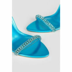 Best reviews of 🎉 KarenMillen Metallic Double Diamante Strap Stiletto Heel For Female ✨ -Karen Millen Sales unnamed file 447