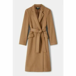 Top 10 😍 KarenMillen Tall Italian Wool Cashmere Notch Neck 🧥 Coat For Female 👏 -Karen Millen Sales unnamed file 4536