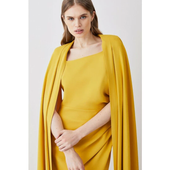 Coupon ๐ฅ KarenMillen Compact Viscose Cape Maxi ๐ Dress For Female ๐ 2 Coupon ๐ฅ KarenMillen Compact Viscose Cape Maxi ๐ Dress For Female ๐ - Image 2