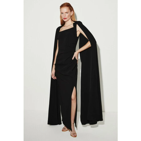 Coupon ๐ฅ KarenMillen Compact Viscose Cape Maxi ๐ Dress For Female ๐ 8 Coupon ๐ฅ KarenMillen Compact Viscose Cape Maxi ๐ Dress For Female ๐ - Image 8