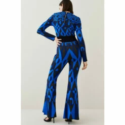 Hot Sale 😍 KarenMillen Geo Jacquard Knit Catsuit For Female 🔥 -Karen Millen Sales unnamed file 4651