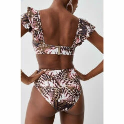 Best reviews of 🔔 KarenMillen Butterfly Print Gold Trim Belted 👙 Bikini Bottoms For Female 🔔 -Karen Millen Sales unnamed file 4673