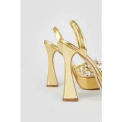 Best Sale ⌛ KarenMillen Gemstone Slingback Extreme Platform For Female 🥰 -Karen Millen Sales unnamed file 468