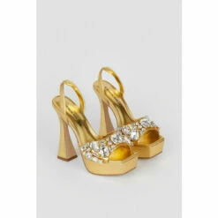Best Sale ⌛ KarenMillen Gemstone Slingback Extreme Platform For Female 🥰 -Karen Millen Sales unnamed file 469