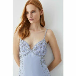 Buy 🛒 KarenMillen Embellished Strappy Wide Leg Woven Jumpsuit For Female 🤩 -Karen Millen Sales unnamed file 4745