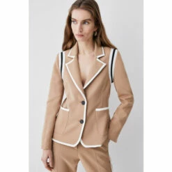 Best Pirce 😉 KarenMillen Compact Stretch Tipped Detail Single Breasted Blazer For Female 😉 13 Best Pirce 😉 KarenMillen Compact Stretch Tipped Detail Single Breasted Blazer For Female 😉 -Karen Millen Sales unnamed file 4760
