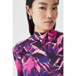 Cheapest 👏 KarenMillen Belted Funnel Neck Long Sleeve Viscose Blend Jersey Mindress For Female 🎁 -Karen Millen Sales unnamed file 4868