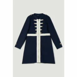 Best reviews of 👏 KarenMillen Plus Size Military Trim A-line Bandage Knit Mini 👗 Dress For Female 🤩 -Karen Millen Sales unnamed file 4920