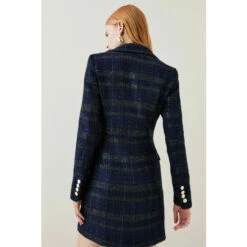 Discount ❤️ KarenMillen Boucle Tux Collared Mini 👗 Dress For Female 👍 -Karen Millen Sales unnamed file 4982
