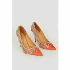 Flash Sale 🎉 KarenMillen Satin Diamante Tassel Heel For Female 😉 -Karen Millen Sales unnamed file 4989