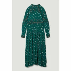Cheap 😍 KarenMillen Tall Embroidered Cornelli Tape Woven 👗 Dress For Female 😍 -Karen Millen Sales unnamed file 4995