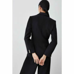 Deals 💯 KarenMillen Compact Essential Tailored Double Breasted Blazer For Female ✔️ -Karen Millen Sales unnamed file 5