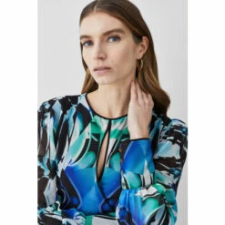 Coupon 🥰 KarenMillen Mirrored Kaleidoscope Belted Mini 👗 Dress For Female 🛒 -Karen Millen Sales unnamed file 502