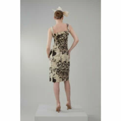 Best reviews of 🎁 KarenMillen Petite Italian Rose Stretch Jacquard Pencil Midi 👗 Dress For Female 😉 -Karen Millen Sales unnamed file 506