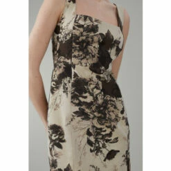 Best reviews of 🎁 KarenMillen Petite Italian Rose Stretch Jacquard Pencil Midi 👗 Dress For Female 😉 -Karen Millen Sales unnamed file 508