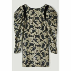 Deals 🔔 KarenMillen Sequinned Jacquard Batwing Mini 👗 Dress For Female 🧨 -Karen Millen Sales unnamed file 5111