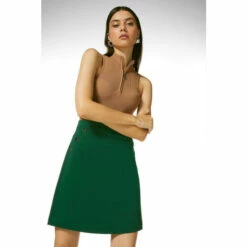 Flash Sale 👏 KarenMillen Essential Techno Woven 👗 Skirt For Female ⭐ -Karen Millen Sales unnamed file 5129