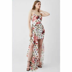 Cheapest 🔔 KarenMillen Spot Floral Chiffon Drama Hem Mini 👗 Dress For Female 😀 10 Cheapest 🔔 KarenMillen Spot Floral Chiffon Drama Hem Mini 👗 Dress For Female 😀 -Karen Millen Sales unnamed file 514