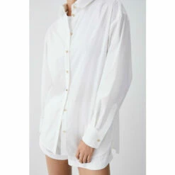 Promo 🔥 KarenMillen Cotton Button Down 👕 Shirt For Female ✨ -Karen Millen Sales unnamed file 5194