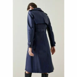 Best Pirce ✔️ KarenMillen Leather Trench Belted Mac 🧥 Coat For Female 👍 -Karen Millen Sales unnamed file 5200