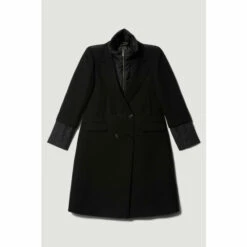 Buy 🤩 KarenMillen Italian Virgin Wool Hybrid Puffer 🧥 Coat For Female 💯 -Karen Millen Sales unnamed file 5217