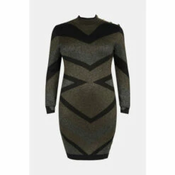 Hot Sale ๐ฏ KarenMillen Plus Size Sparkle Military Abstract Knit ๐ Dress For Female ๐ฅ 9 Hot Sale ๐ฏ KarenMillen Plus Size Sparkle Military Abstract Knit ๐ Dress For Female ๐ฅ -Karen Millen Sales unnamed file 5237
