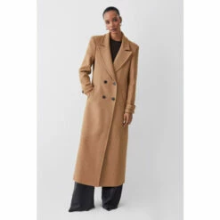 Top 10 💯 KarenMillen Italian Wool Double Breasted Maxi 🧥 Coat For Female 🥰 -Karen Millen Sales unnamed file 5313