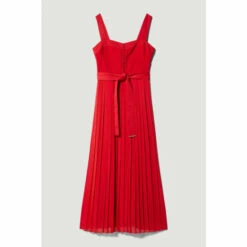 Wholesale ❤️ KarenMillen Top Stitch Satin Woven Midi 👗 Dress For Female 🎉 -Karen Millen Sales unnamed file 5331