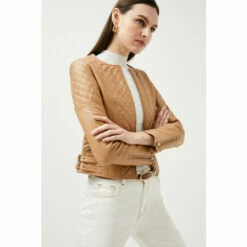 Flash Sale ๐ KarenMillen Leather Quilted Biker Jacket For Female ๐ 23 Flash Sale ๐ KarenMillen Leather Quilted Biker Jacket For Female ๐ -Karen Millen Sales unnamed file 5358