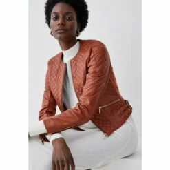 Flash Sale ๐ KarenMillen Leather Quilted Biker Jacket For Female ๐ 24 Flash Sale ๐ KarenMillen Leather Quilted Biker Jacket For Female ๐ -Karen Millen Sales unnamed file 5359